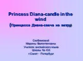 Princess diana-candle in the wind