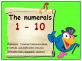 The numerals