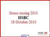 Стресс-тестирование банка