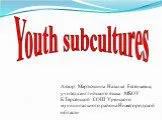 Youth subcultur